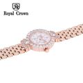 Đồng hồ nữ chính hãng Royal Crown 3844 dây thép vỏ vàng hồng