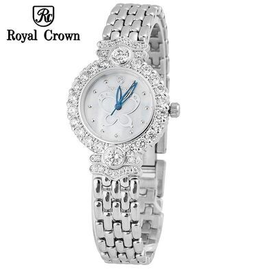 Đồng hồ nữ chính hãng Royal Crown 3844 dây thép