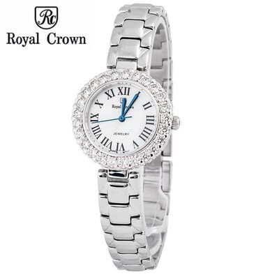 Đồng hồ nữ chính hãng Royal Crown 6305 dây thép