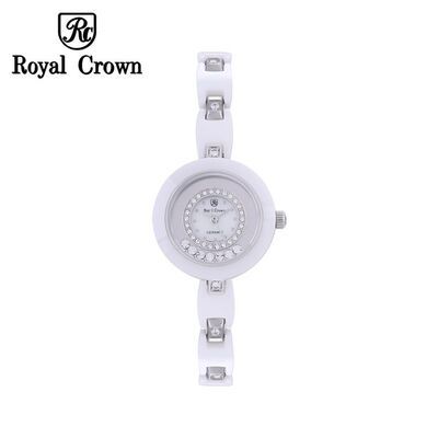 Đồng hồ nữ chính hãng Royal Crown 6413L dây đá ceramic