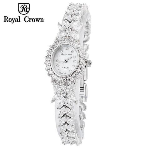 Đồng hồ nữ chính hãng Royal Crown 2527 dây đá