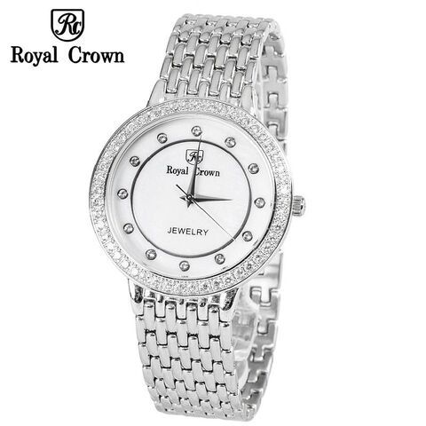 Đồng hồ nam chính hãng Royal Crown 3650 dây thép
